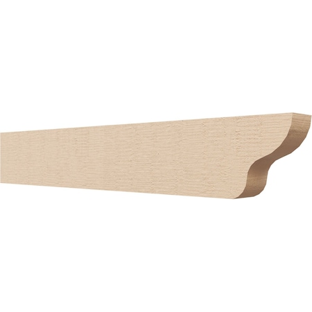 Ekena Millwork 2in. W x 4in. H x 24in. L Greensboro Woodgrain TimberThane Rafter Tail, Primed Tan RFTUR02X04X24GRNRCPR